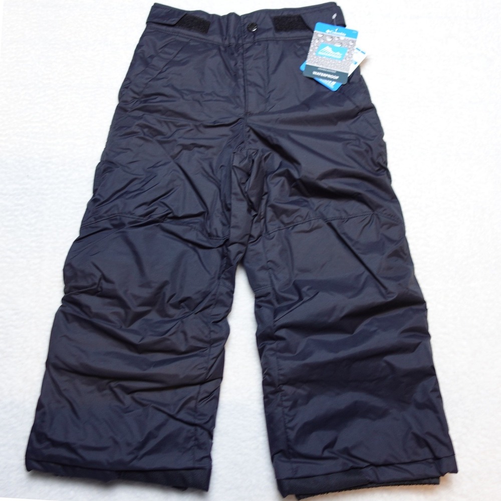 Columbia Ice Slope II Snow Pants Youth XXS Black Waterproof Insulated SB0760-010
